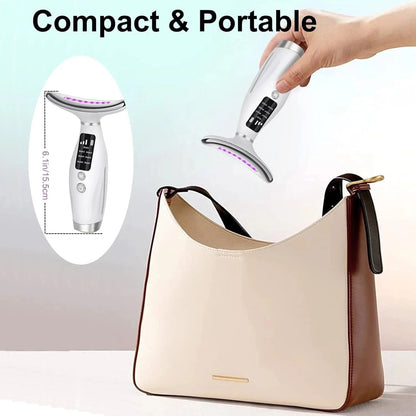 7-in-1 Multi-Function Facial Massager | LED Face & Neck Massager