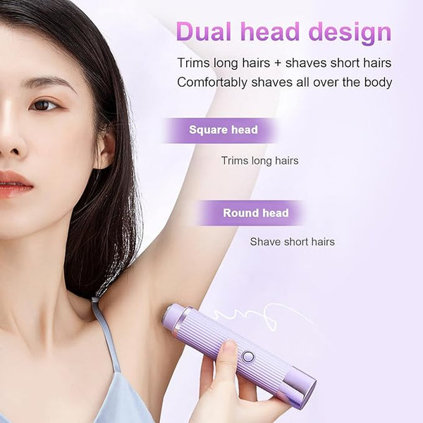 Double Head Electric Shaver | Rechargeable Hair & Beard Trimmer