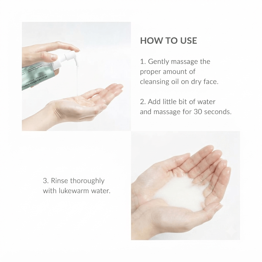 Dr. Althea Gentle Pore Cleansing Oil 150ml | Korean Makeup Remover & Deep Pore Cleanser