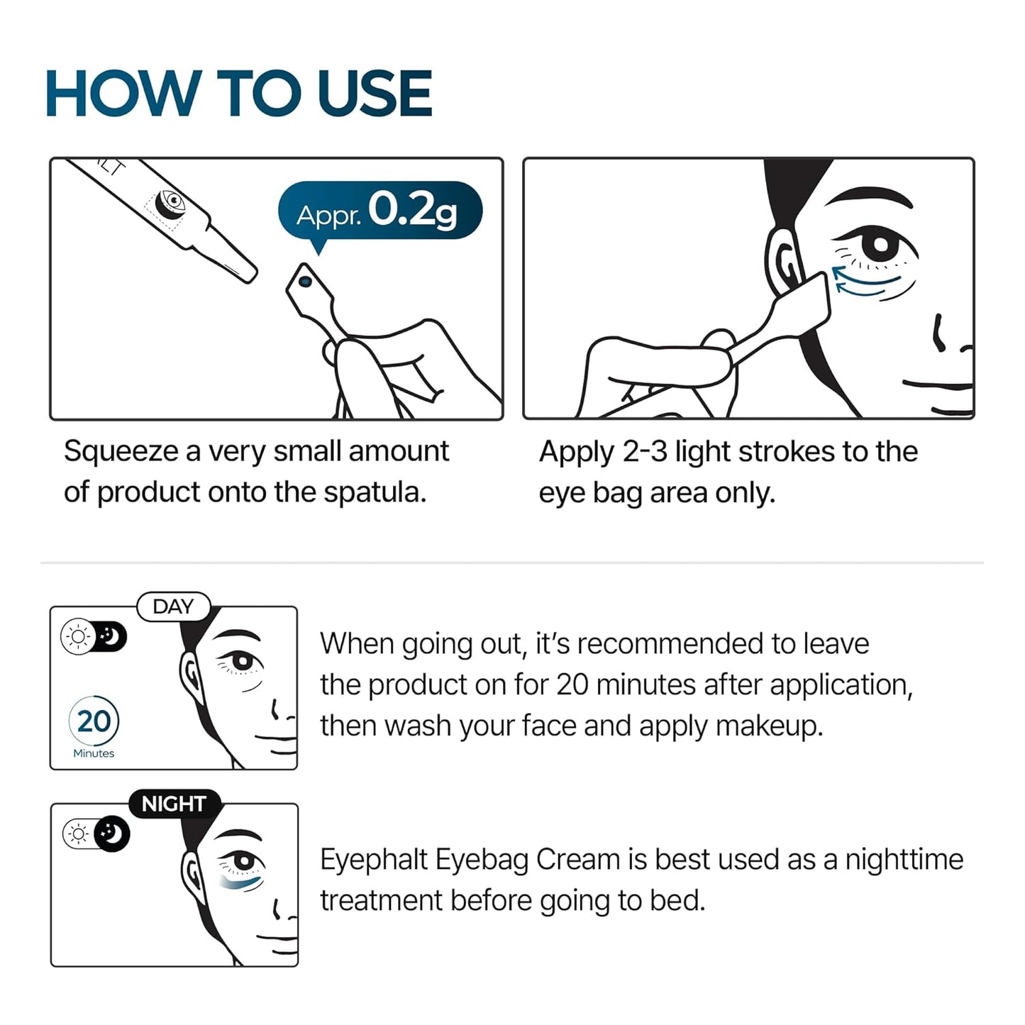 Dr. Melaxin Eyephalt Eyebag Cream | Korean Firming & Brightening Under Eye Cream