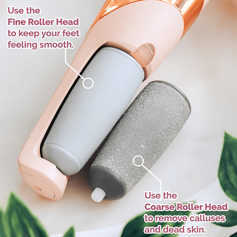 Electric Pedicure Foot File | Rechargeable Callus Remover for Smooth Feet