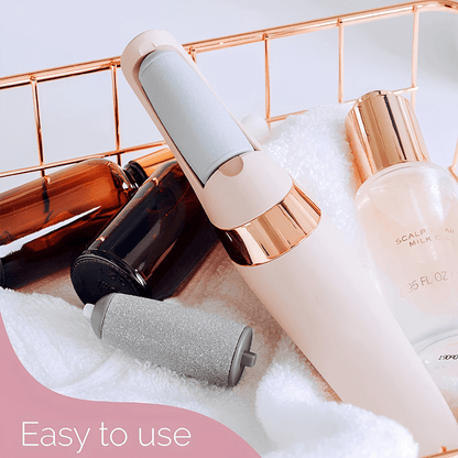 Electric Pedicure Foot File | Rechargeable Callus Remover for Smooth Feet