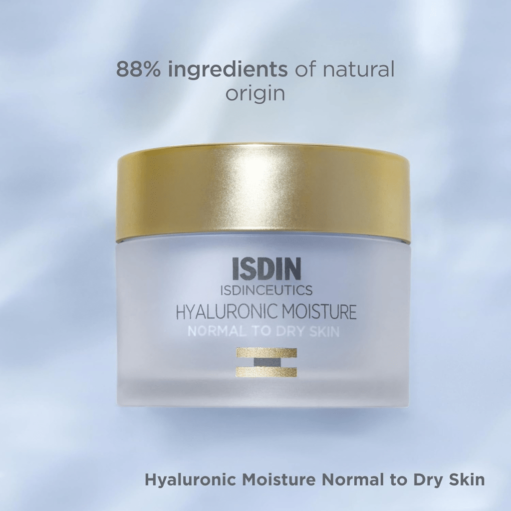 ISDIN Isdinceutics Hyaluronic Moisture Face Cream | Hydrating Daily Moisturizer for All Skin